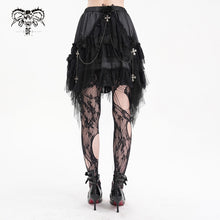 Load image into Gallery viewer, SKT205 Gothic Feather Rose Skirt
