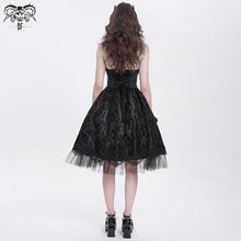 Load image into Gallery viewer, SKT23401 Black women Skeleton Printing Gothic Lolita Dress
