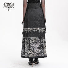 Load image into Gallery viewer, SKT212 chinese traditional culture women Gothic style horse face skirt
