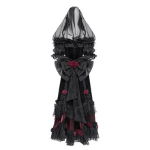 Load image into Gallery viewer, ESKT073 Gothic High end Custom-made floral full skirt dress
