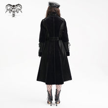 Load image into Gallery viewer, CT240 Punk turtleneck long sleeve wool coat
