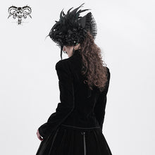 Load image into Gallery viewer, CT19301 women black gothic short jacket
