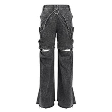 Load image into Gallery viewer, PT276 Punk detachable wide-leg pants
