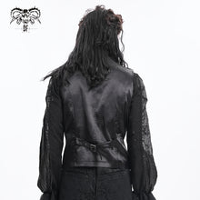 Load image into Gallery viewer, WT09301 black Gothic Embossed Vest
