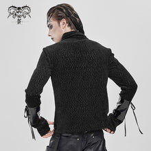 Load image into Gallery viewer, TT299 Punk Turtleneck Fleece Long Sleeve T-Shirt
