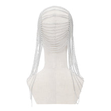 Load image into Gallery viewer, AS220 Punk long and wide headdress chain tassel

