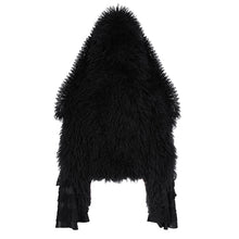Load image into Gallery viewer, CT241 Fluffy rabbit ears hooded short jacket
