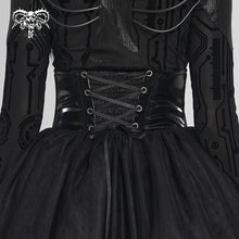 Load image into Gallery viewer, AS278 Punk-Style Slightly Reflective Faux Leather Short Belt
