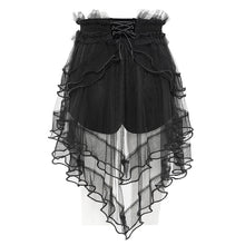Load image into Gallery viewer, PT269 Gothic skirt mesh shorts
