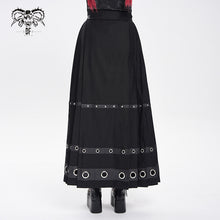 Load image into Gallery viewer, SKT241 Inverted five-pointed star punk horse face skirt
