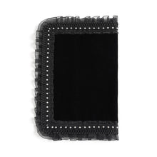 Load image into Gallery viewer, AS320 Gothic-style lace-trimmed coffin-shaped notebook cover
