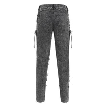 Load image into Gallery viewer, PT277 Punk ripped trousers
