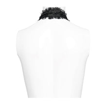 Load image into Gallery viewer, AS27201 Branch patterned rose mesh gothic bow tie
