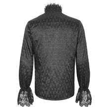 Load image into Gallery viewer, SHT111 Gothic stand collar jacquard shirt
