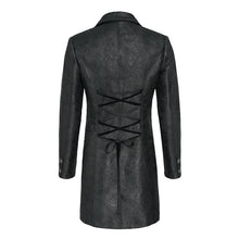 Load image into Gallery viewer, CT281 Gothic Glossy Jacquard Jacket
