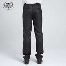 Load image into Gallery viewer, PT275 Soft Dark-patterned rose woven trousers
