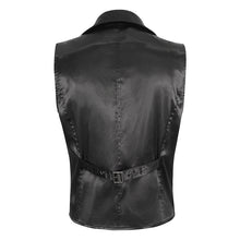 Load image into Gallery viewer, WT07801 Gothic embroidered contrasting colors vest
