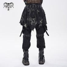 Load image into Gallery viewer, SKT248 Punk Tie-Dyed Woven Skirt
