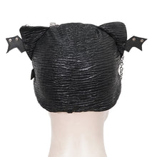 Load image into Gallery viewer, AS146 Computer wavy  pattern cat ear hat with chain
