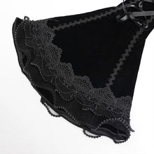 Load image into Gallery viewer, ESKT075 Gothic party Custom-made black feather big dress
