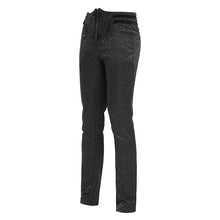 Load image into Gallery viewer, PT259 Gothic flame jacquard trousers
