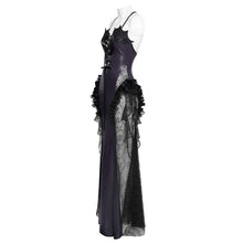 Load image into Gallery viewer, ESKT083 Fish-Scale Print Knitted Spaghetti-Strap Fishtail Dress

