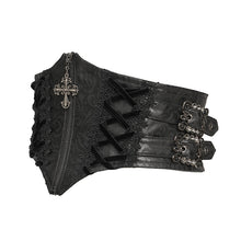 Load image into Gallery viewer, EAS044 Gothic-Patterned Leather belt
