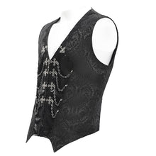 Load image into Gallery viewer, WT089 Gothic jacquard waistcoat
