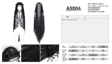 Load image into Gallery viewer, AS204 Gothic flower net tassel long veil
