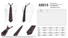 Load image into Gallery viewer, AS213 Gothic Rose Jacquard Tie
