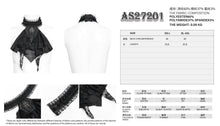 Load image into Gallery viewer, AS27201 Branch patterned rose mesh gothic bow tie
