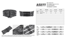 Load image into Gallery viewer, AS277 Punk-Style Faux Leather Woven Belt with Three Straps
