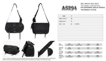 Load image into Gallery viewer, AS294 Punk-Studded Workwear style Crossbody Bag
