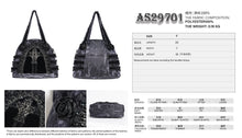 Load image into Gallery viewer, AS29701 Small Gothic-style pleated-pattern handbag
