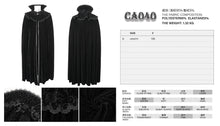 Load image into Gallery viewer, CA040 Gothic stand collar velvet men&#39;s cloak
