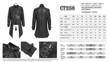Load image into Gallery viewer, CT256 Polar fleece composite glued punk long coat
