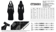 Load image into Gallery viewer, CT26001 Gothic shiny velvet halterneck hooded jacket
