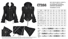 Load image into Gallery viewer, CT266 Gothic snakeskin leather short jacket
