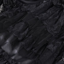 Load image into Gallery viewer, SKT205 Gothic Feather Rose Skirt
