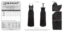 Load image into Gallery viewer, ESKT06502 Wine Gothic velvet dress with fur collar
