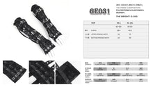 Load image into Gallery viewer, GE031 Skull mesh mid-length sleeves
