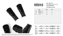 Load image into Gallery viewer, GE043 Hand-cranked floral gothic wristband
