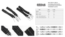 Load image into Gallery viewer, GE046 Punk-Style Mid-Length Gloves Knitted Snake Print with Faux Leather Paneling
