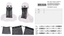 Load image into Gallery viewer, MK056 Women Punk Spider Web Mask With Veil
