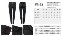 Load image into Gallery viewer, PT151 Everyday Gothic Pattern Leather Pants
