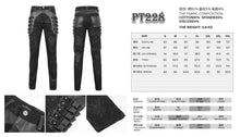 Load image into Gallery viewer, PT228 Punk side buckles men&#39;s trousers
