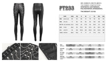 Load image into Gallery viewer, PT233 XOPT-stretchy matte leather high-waisted punk trousers for women
