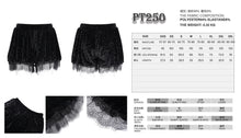 Load image into Gallery viewer, PT250 Gothic Embossed velvet Puff Shorts
