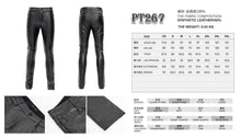 Load image into Gallery viewer, PT267 Gothic super stretchy embossed leather pants

