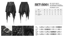 Load image into Gallery viewer, SKT18001 A line Small skirt with irregular hem
